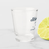 エステティシャンパーソナライズされた美容師 ショットグラス (左)