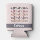 エステティシャンパーソナライズされた美容師 缶クーラー (裏面)