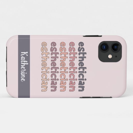 エステティシャンパーソナライズされた美容師 Case-Mate iPhoneケース (裏面(横))