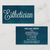 エステティシャンブラシ付き名刺 名刺 (正面/裏面)