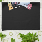 エステティシャンボトックスハロウィンエステティックナースプラスティ キッチンタオル (折り畳み)