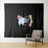 エステティシャンボトックスハロウィンエステティックナースプラスティ タペストリー (インサイチュ(横))