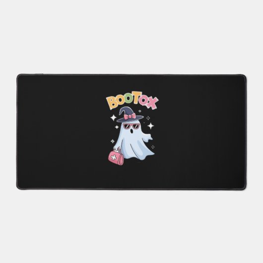 エステティシャンボトックスハロウィンエステティックナースプラスティ デスクマット (正面)