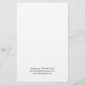 エステティシャンマーケティングフライヤー チラシ (裏面)