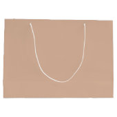 エステティシャンミニマル赤面アーチ美しい事業 ラージペーパーバッグ (裏面)