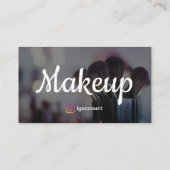 エステティシャンメイクアップアーティスト 名刺 (裏面)