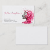 エステティシャン又はヘアスタイリング剤の名刺 名刺 (正面/裏面)