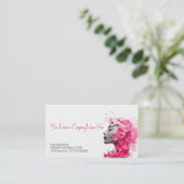 エステティシャン又はヘアスタイリング剤の名刺 名刺 (スタンド正面)