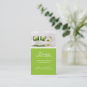 エステティシャン名刺 名刺 (スタンド正面)