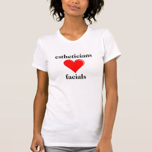 エステティシャン愛美顔術 Tシャツ