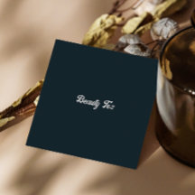 エステティシャン白黒グレーQrコード