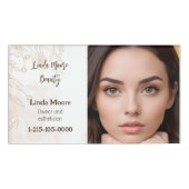 エステティシャン美しいサロン 名札 (正面)