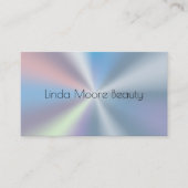 エステティシャン美しいホログラム 名刺 (正面)