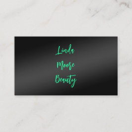 エステティシャン美しい コーリングカード