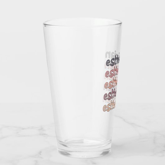 エステティシャン美容師ビューティシアンキュート タンブラーグラス (右)