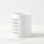 エステティシャン美容師ビューティシアンメイクアップアーティスト コーヒーマグカップ (中央)