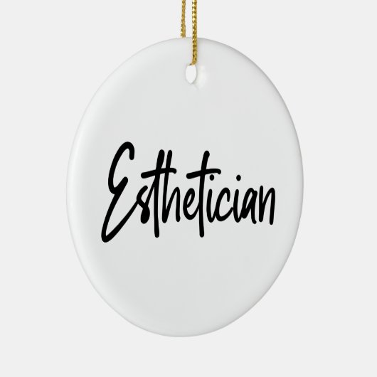 エステティシャン美容師ビューティシアンメイクアップアーティスト セラミックオーナメント (右)