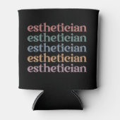 エステティシャン美容師ビューティシアンメイクアップアーティスト 缶クーラー (正面)