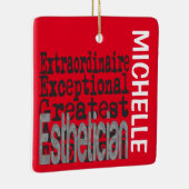 エステティシャン超並外カスタム セラミックオーナメント (右)