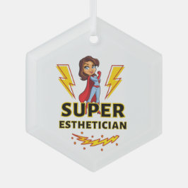 エステティシャン金属オーナメント ガラスオーナメント