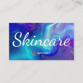 エステティシャン オパール 名刺 (裏面)