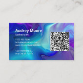 エステティシャン オパール 名刺 (正面)