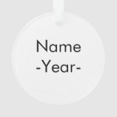 エステティシャン オーナメント (裏面)