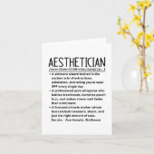 エステティシャン カード (黄色い花)
