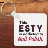 エステティシャン キーホルダー (正面)