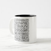 エステティシャン ツートーンマグカップ (正面左)