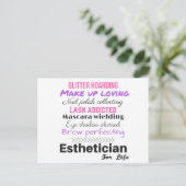 エステティシャン ポストカード (スタンド正面)