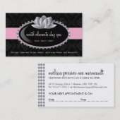 エステティシャン 予約カード (正面/裏面)