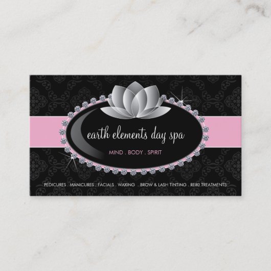 エステティシャン 予約カード (正面)