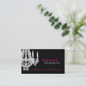 エステティシャン:: 名刺を砂糖で甘くしている体 名刺 (スタンド正面)