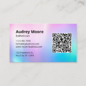 エステティシャン 名刺 (正面)