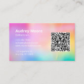 エステティシャン 名刺 (正面)