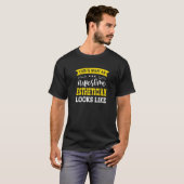 エステティシャン 職種 エステティシャン おもしろい 従業員 Tシャツ (正面フル)