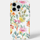 エステティックひまわり&ワイルドフラワーI電話ケース Case-Mate iPhoneケース (裏面)