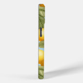 エステティックイエロー、ライトブルー、金ゴールドレモンフルーツ Case-Mate iPhoneケース (裏面 / 右)