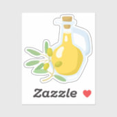 エステティックオリーブ油アンドオリーブつる植物 シール (シート)