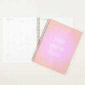 エステティックオーラグラディエントカスタム引用文 プランナー手帳 (ディスプレー)