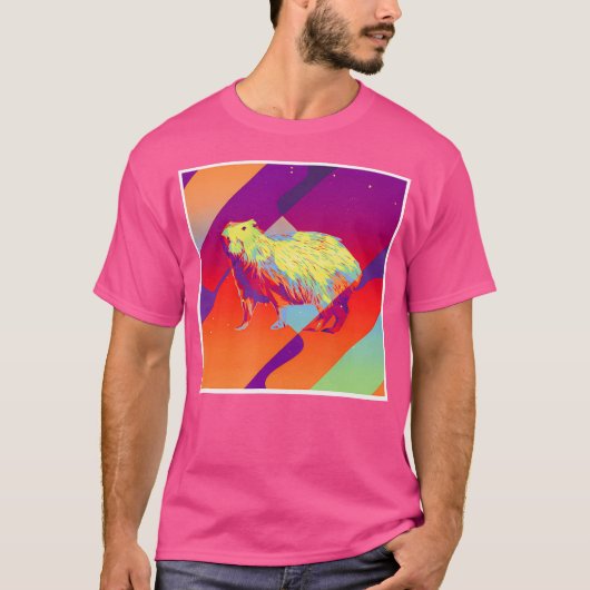エステティックカピバラ Tシャツ (正面)