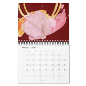 エステティックカラーパレット2021 カレンダー (2月 2026)