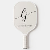 エステティックカントリーストライプクラブPLAIDモノグラム ピックルボールラケット (正面)