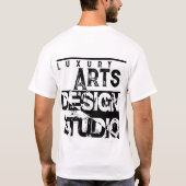 エステティックストリートウェア カップルTシャツ Tシャツ (裏面)