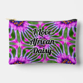 エステティックデイジーパターン アクセサリーポーチ (正面)