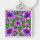 エステティックデイジーパターン キーホルダー (正面)