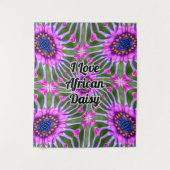 エステティックデイジーパターン タペストリー (正面)