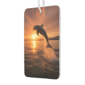 エステティックドルフィン海サンセットドルフィン恋人 カーエアーフレッシュナー (左)