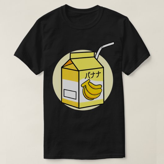 エステティックバナナミルク日本のオタク Tシャツ (デザイン正面)